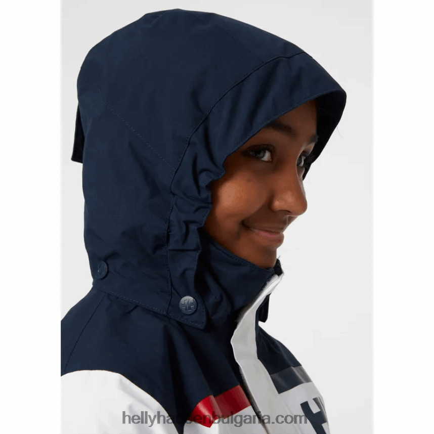 деца яке за ветроходство Salt Port 2.0 за юноши 80V22D2558 светло син Helly-Hansen