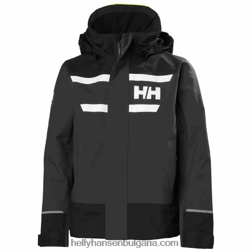 деца яке за ветроходство Salt Port 2.0 за юноши 80V22D2559 ярко синьо/бяло Helly-Hansen