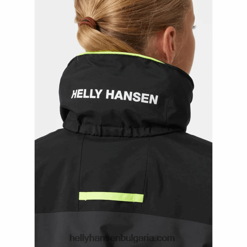 деца яке за ветроходство Salt Port 2.0 за юноши 80V22D2559 ярко синьо/бяло Helly-Hansen