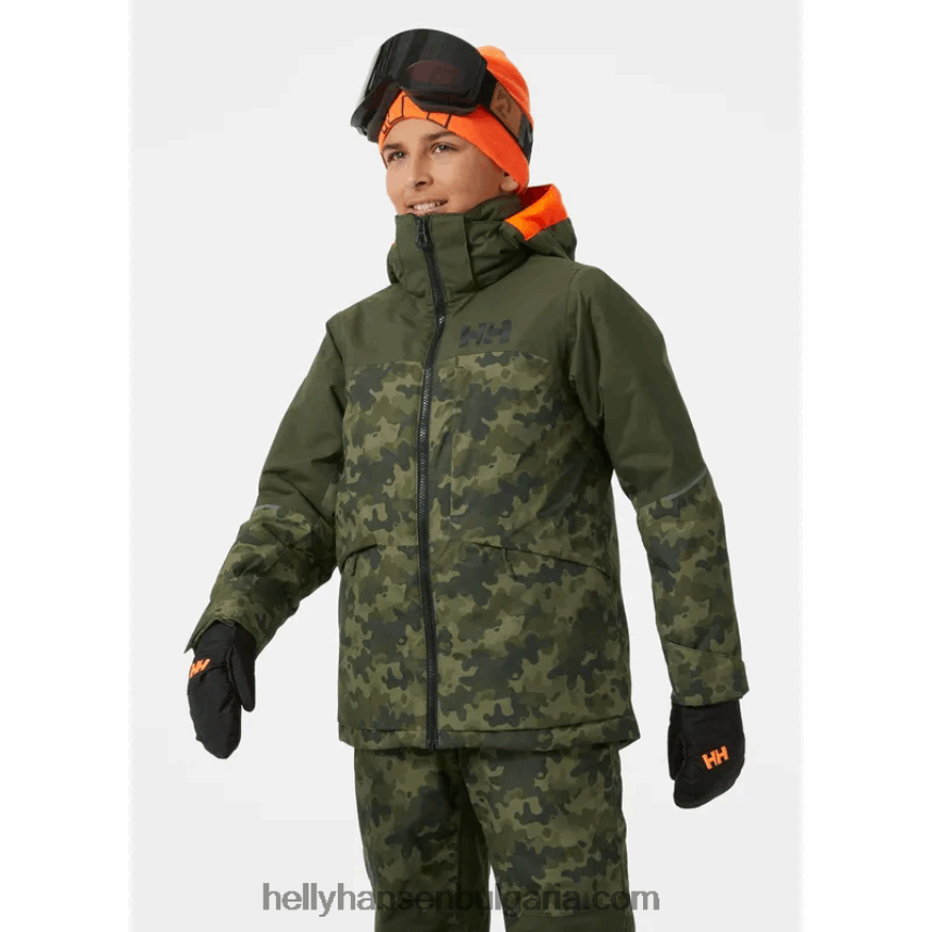 деца яке за юноши Summit 80V22D2407 морошка Helly-Hansen