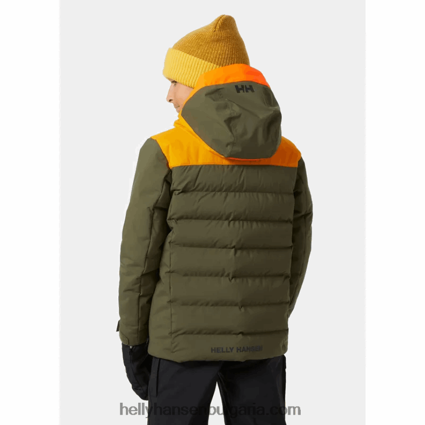 деца яке за ски cyclone за юноши 80V22D2753 аметист/дълбок фиорд Helly-Hansen