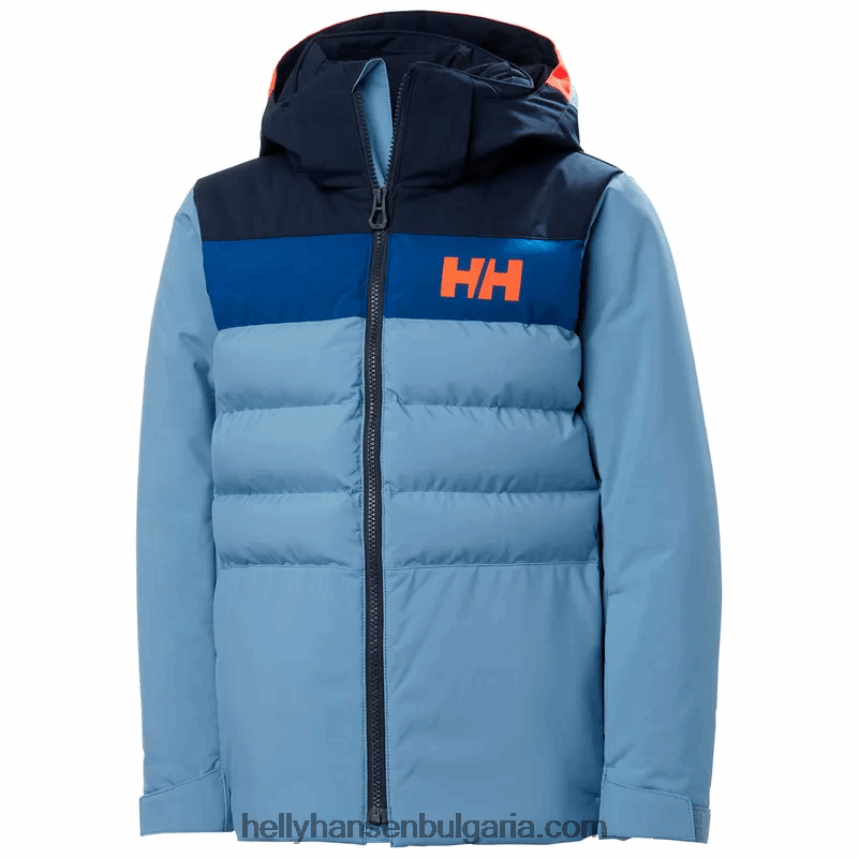 деца яке за ски cyclone за юноши 80V22D2755 полезност gre/darkest spr Helly-Hansen