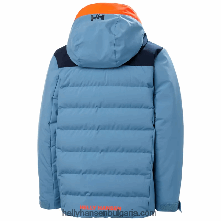 деца яке за ски cyclone за юноши 80V22D2755 полезност gre/darkest spr Helly-Hansen