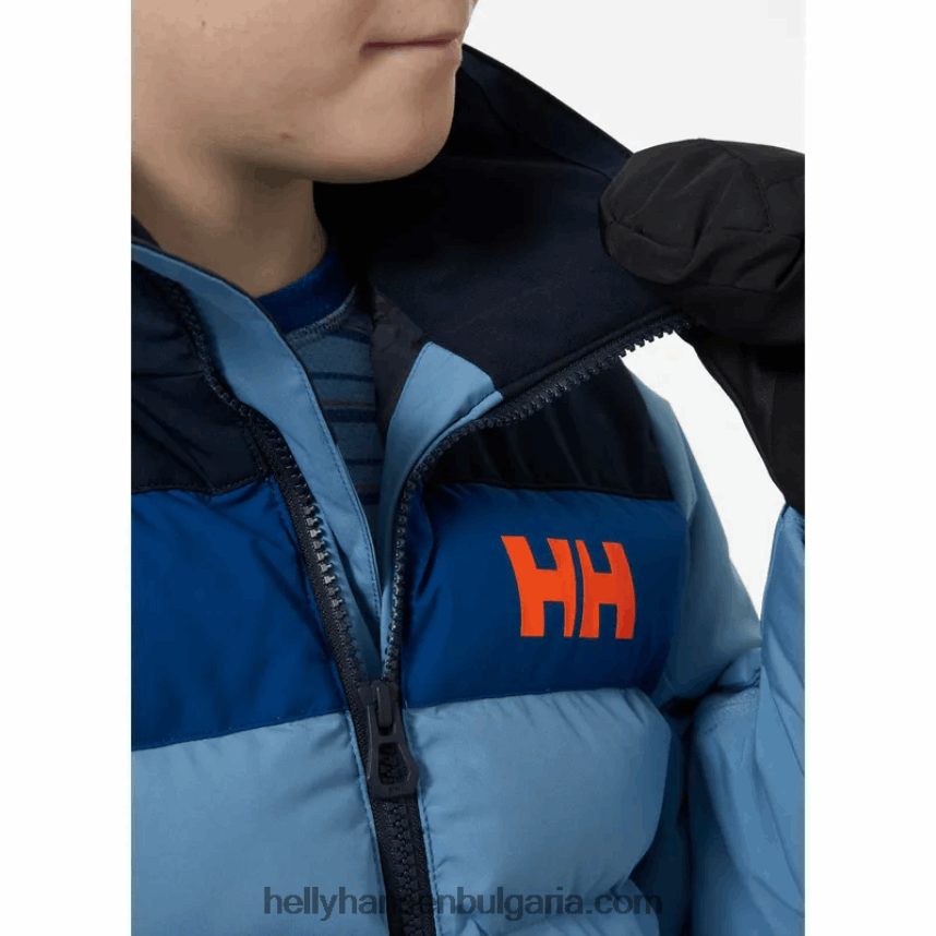 деца яке за ски cyclone за юноши 80V22D2755 полезност gre/darkest spr Helly-Hansen