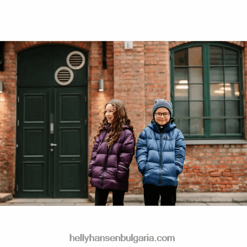 деца зимно яке isfjord за юноши 2.0 80V22D2767 папагал гр/аметист Helly-Hansen