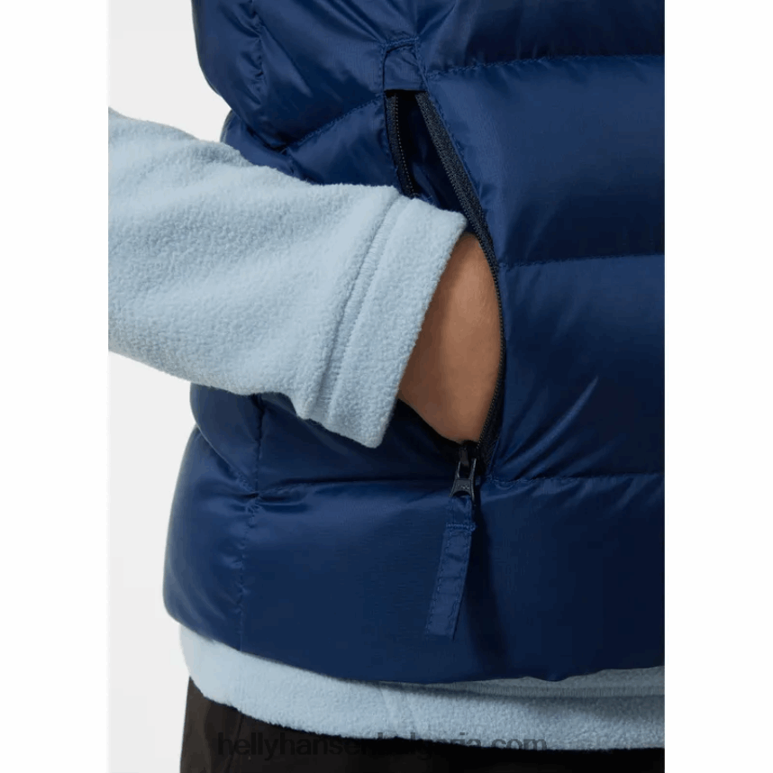 деца пухена жилетка за юноши isfjord 80V22D2764 аметист Helly-Hansen