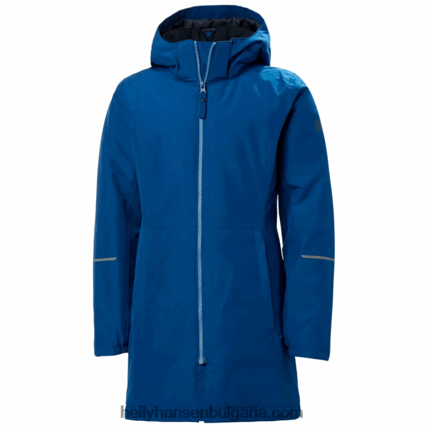 деца юношески изолиран дъждобран lisburn 80V22D2752 аметист Helly-Hansen
