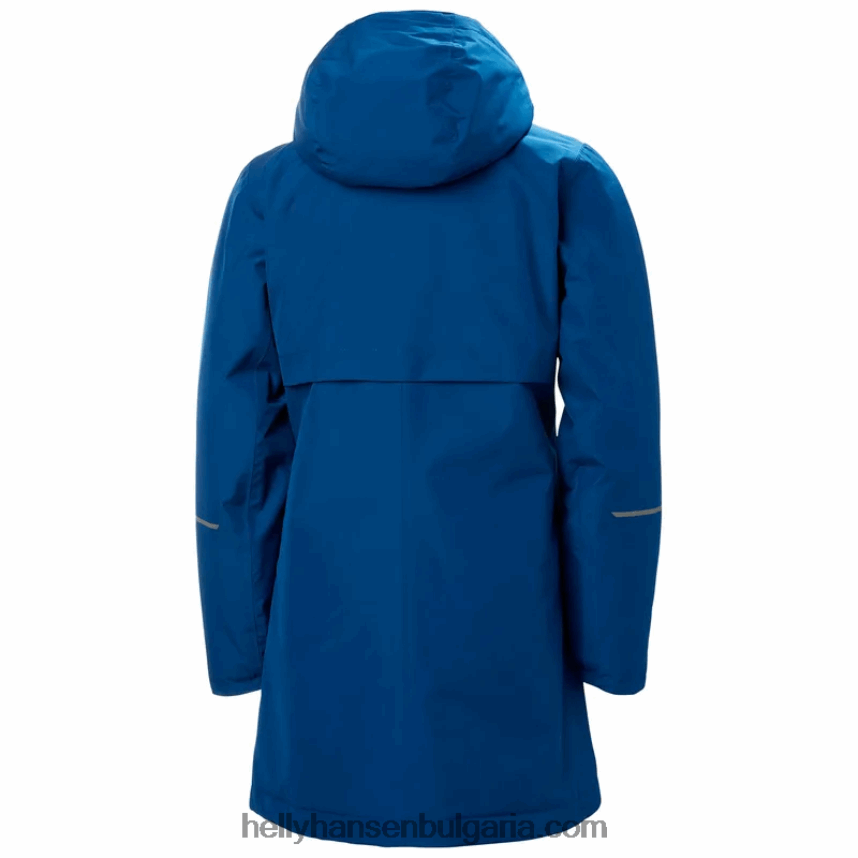 деца юношески изолиран дъждобран lisburn 80V22D2752 аметист Helly-Hansen