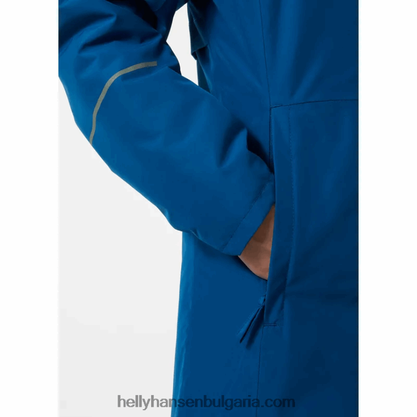 деца юношески изолиран дъждобран lisburn 80V22D2752 аметист Helly-Hansen