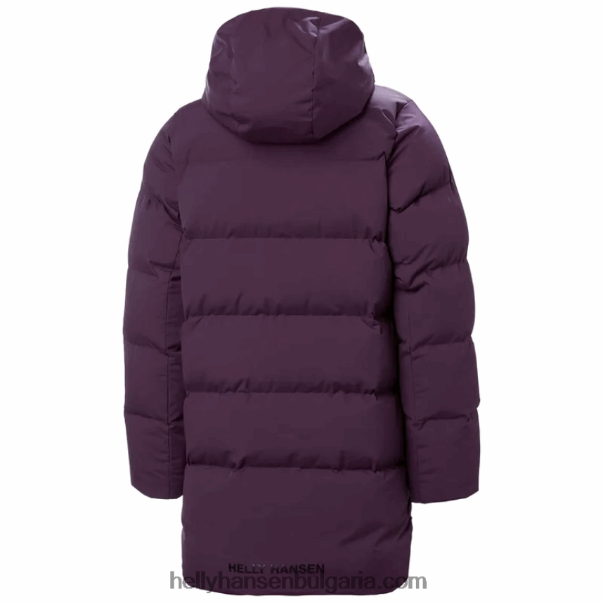 деца зимна парка luca puffy за юноши 80V22D2400 дълбок фиорд Helly-Hansen