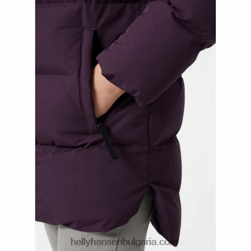 деца зимна парка luca puffy за юноши 80V22D2400 дълбок фиорд Helly-Hansen