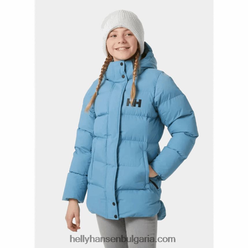 деца зимна парка luca puffy за юноши 80V22D2401 аметист Helly-Hansen