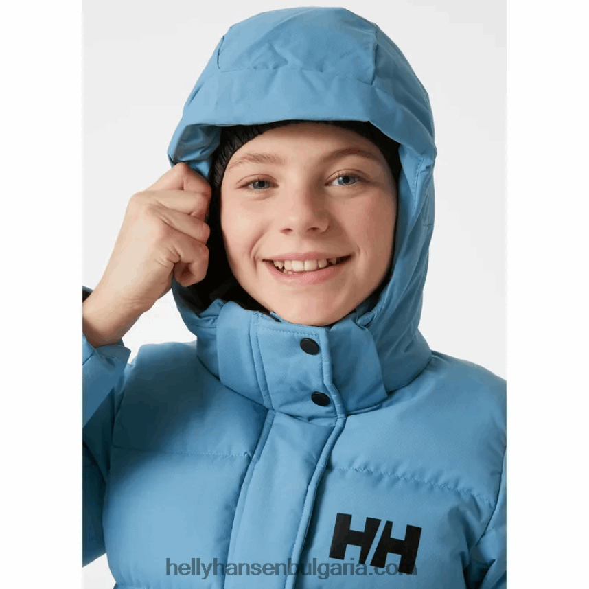 деца зимна парка luca puffy за юноши 80V22D2401 аметист Helly-Hansen