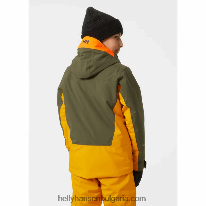 деца ски яке за младежи quest 80V22D2397 малахит Helly-Hansen