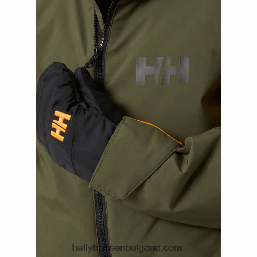 деца ски яке за младежи quest 80V22D2397 малахит Helly-Hansen