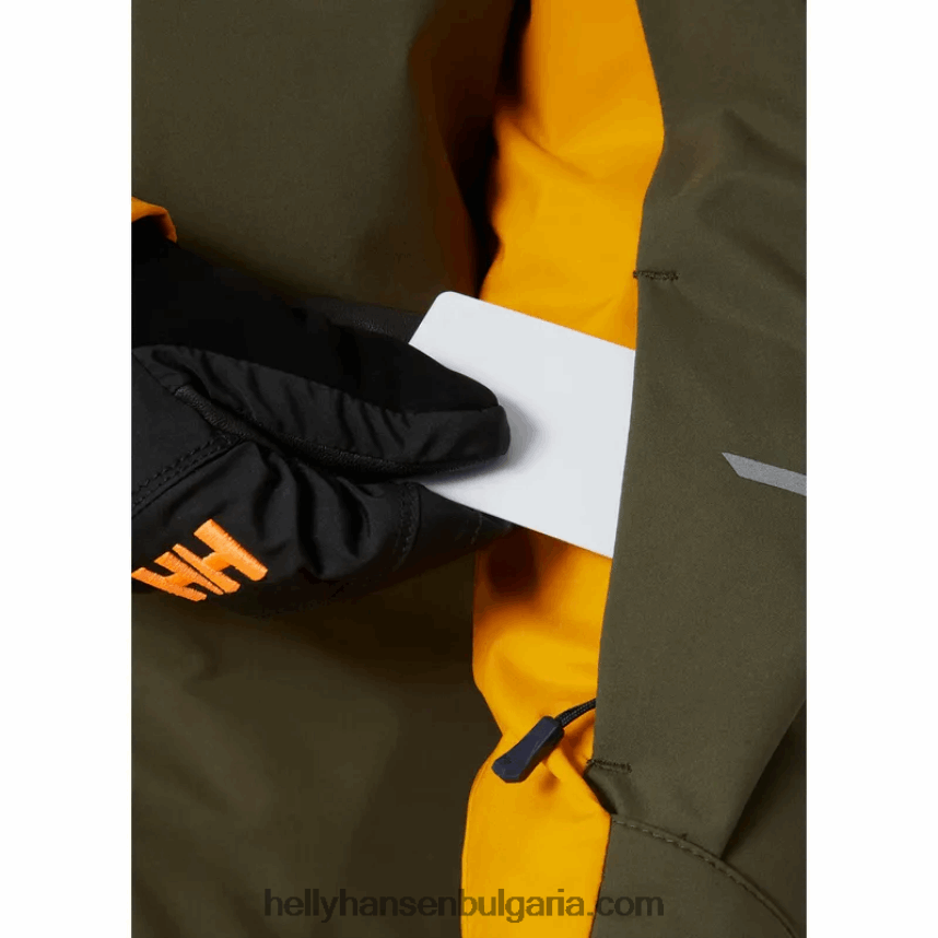 деца ски яке за младежи quest 80V22D2397 малахит Helly-Hansen