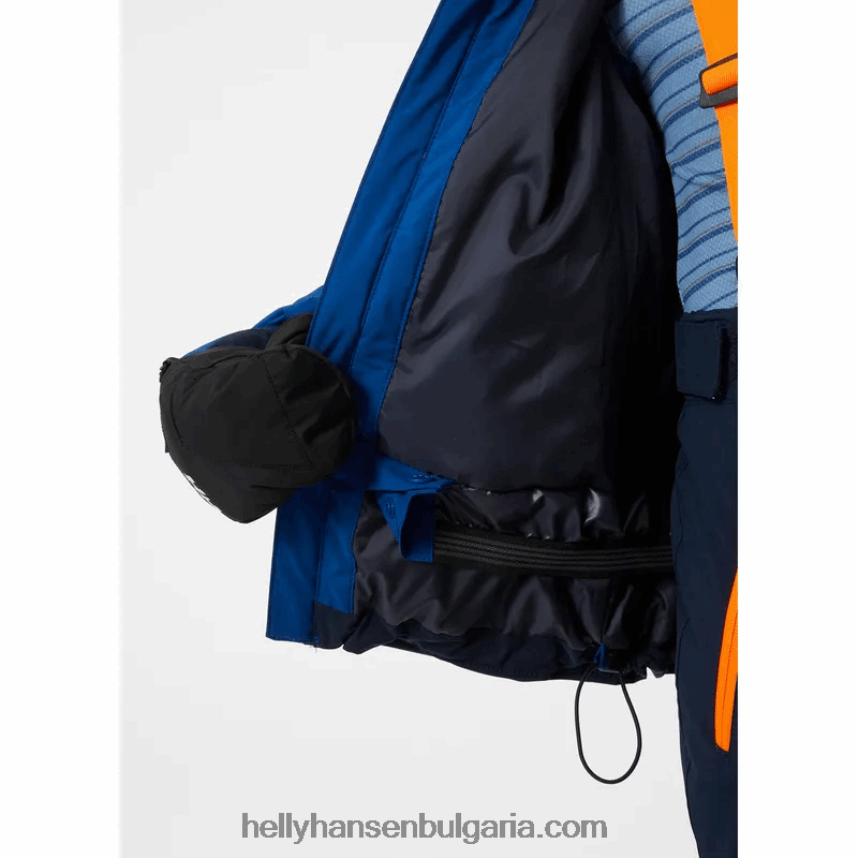 деца ски яке за младежи quest 80V22D2398 малахит Helly-Hansen