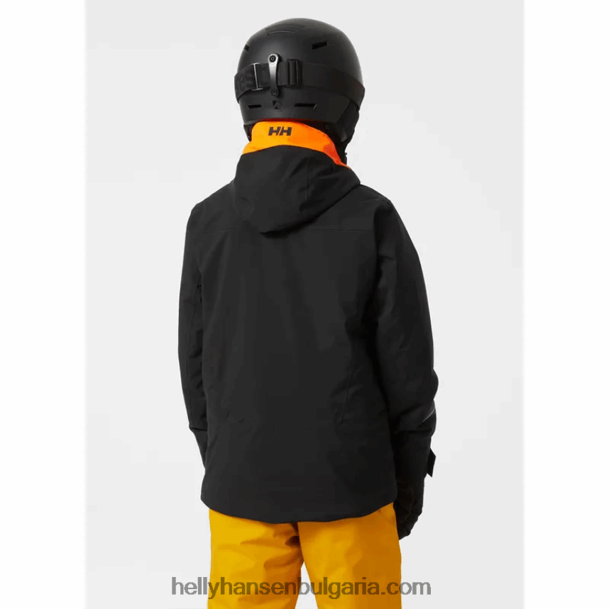 деца ски яке за младежи quest 80V22D2399 полезност gre/deep fjord Helly-Hansen