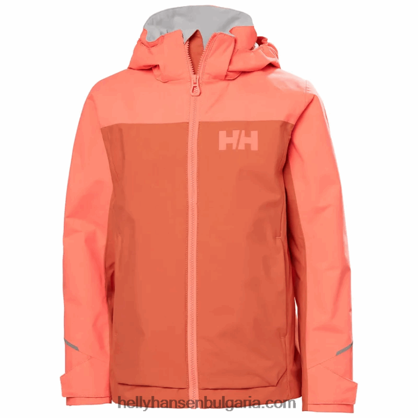 деца юношеско яке sogndal 80V22D2422 синя мъгла/черно Helly-Hansen