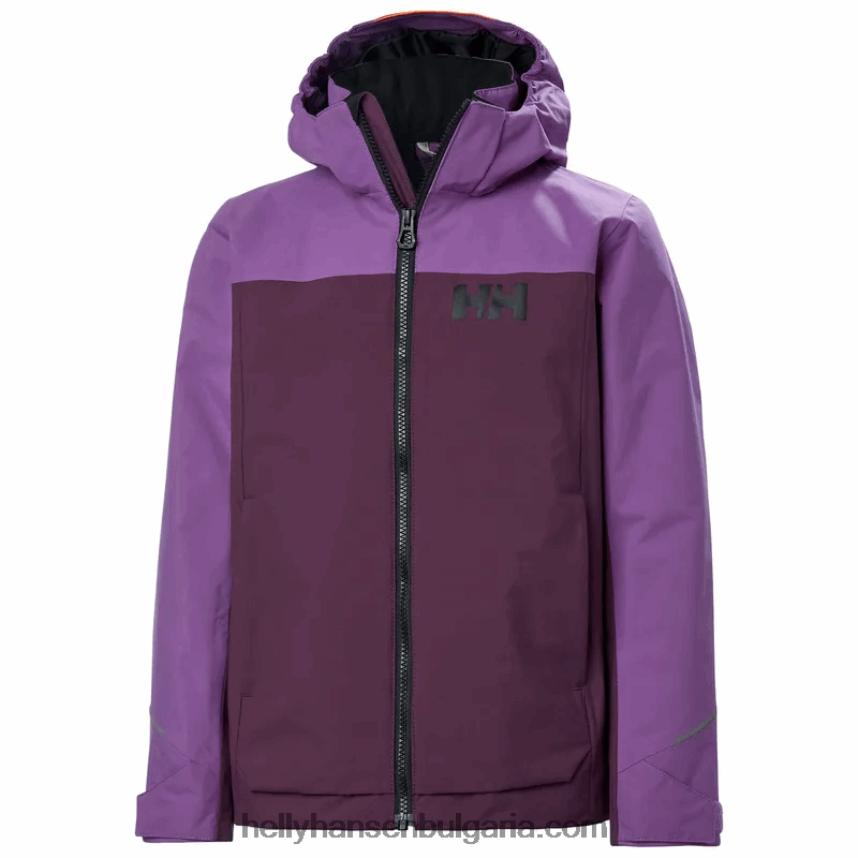 деца юношеско яке sogndal 80V22D2423 теракота Helly-Hansen