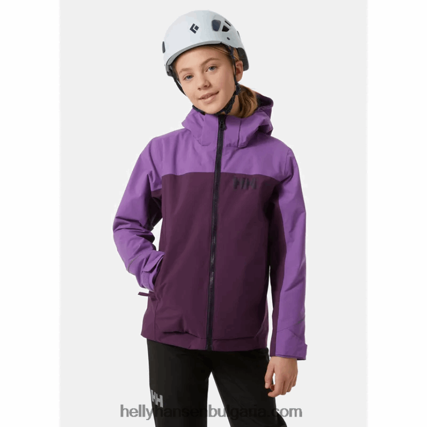 деца юношеско яке sogndal 80V22D2423 теракота Helly-Hansen