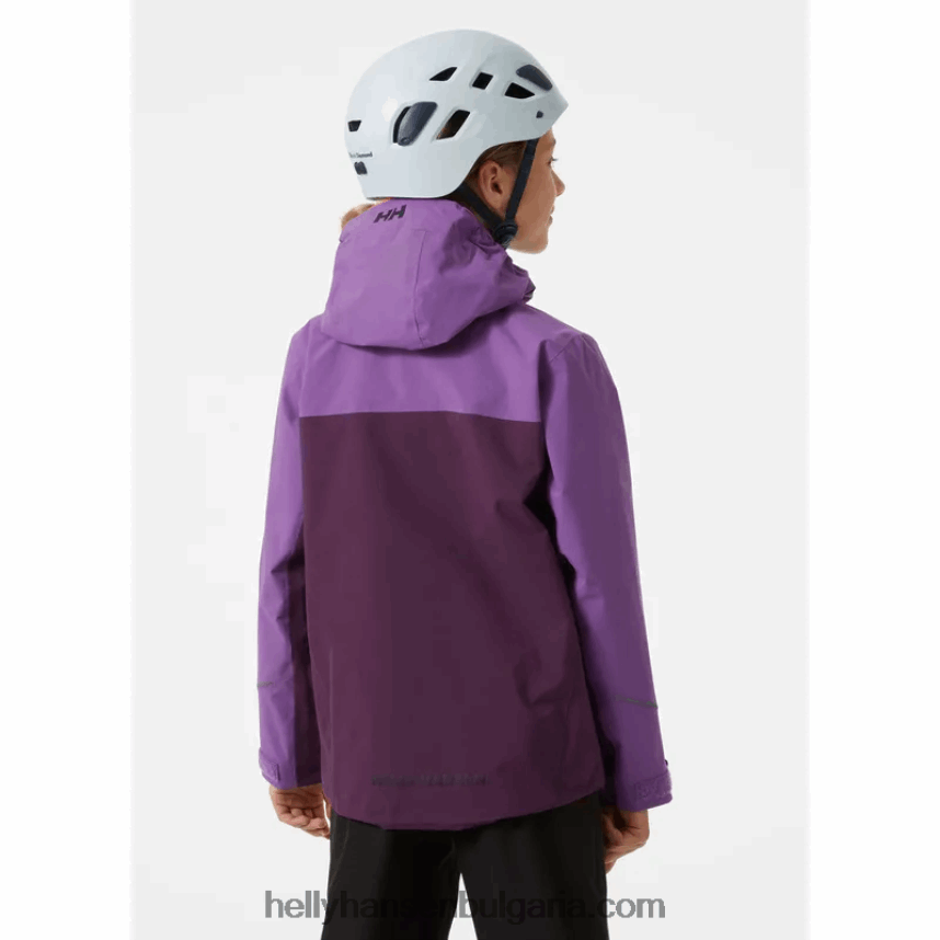 деца юношеско яке sogndal 80V22D2423 теракота Helly-Hansen