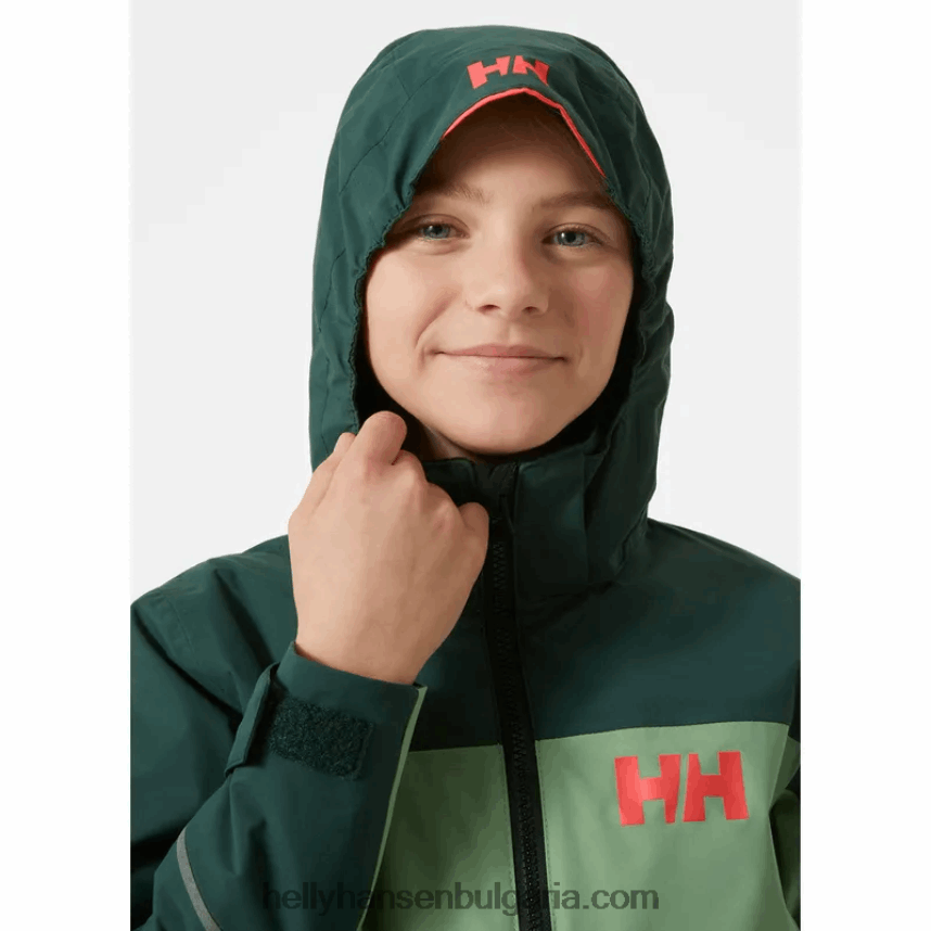 деца юношеско яке sogndal 80V22D2424 теракота Helly-Hansen