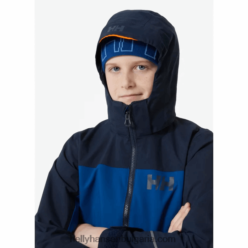 деца юношеско яке sogndal 80V22D2425 теракота/аметист/нефрит Helly-Hansen