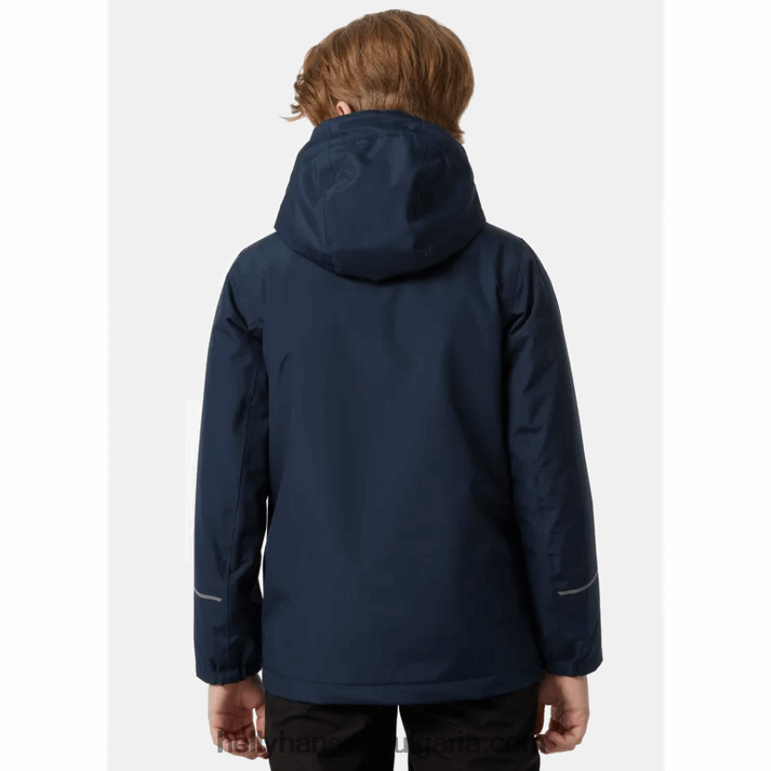 деца изолирано яке за дъжд vika за юноши 80V22D2771 полезност гр Helly-Hansen