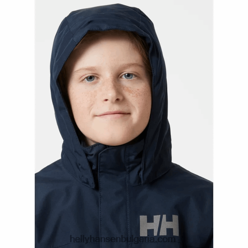 деца изолирано яке за дъжд vika за юноши 80V22D2771 полезност гр Helly-Hansen