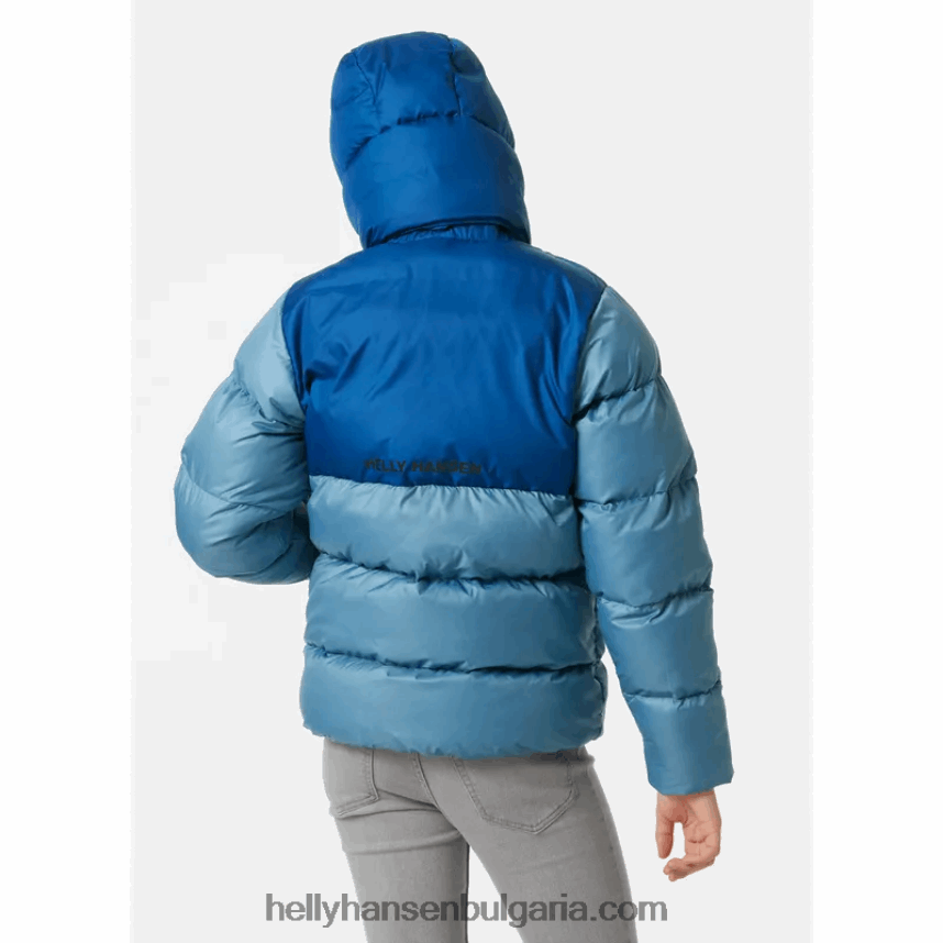 деца пухкаво яке за юноши vision 80V22D2761 малахит/морошка Helly-Hansen