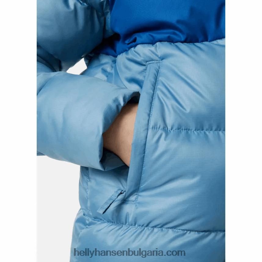 деца пухкаво яке за юноши vision 80V22D2761 малахит/морошка Helly-Hansen