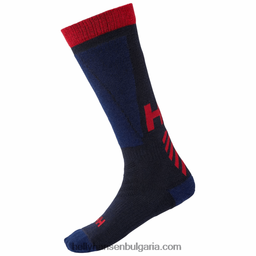 мъже технически алпийски чорапи 80V22D1286 черен Helly-Hansen