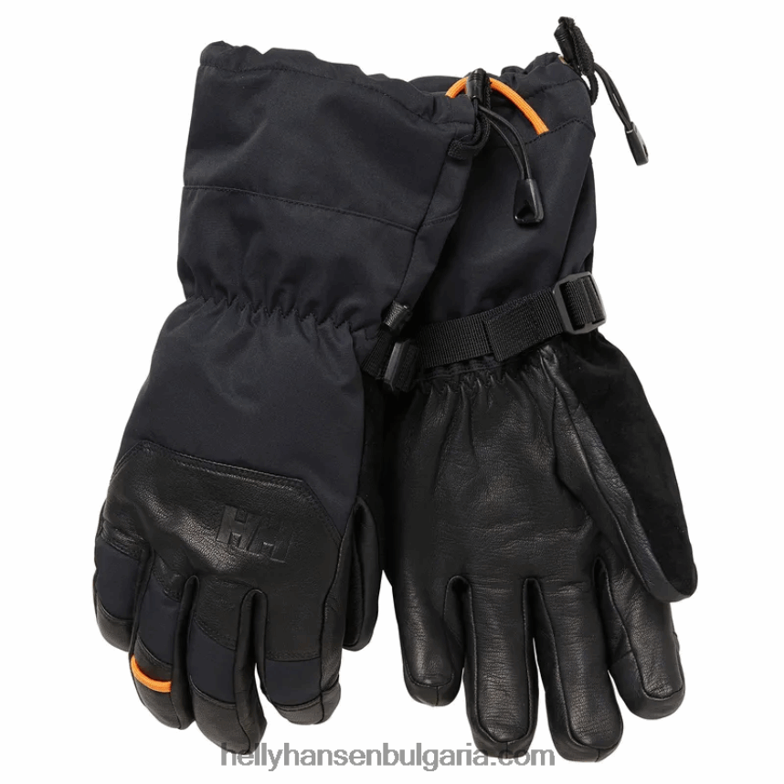 мъже ullr sogn ht ски ръкавици 80V22D1296 черен Helly-Hansen