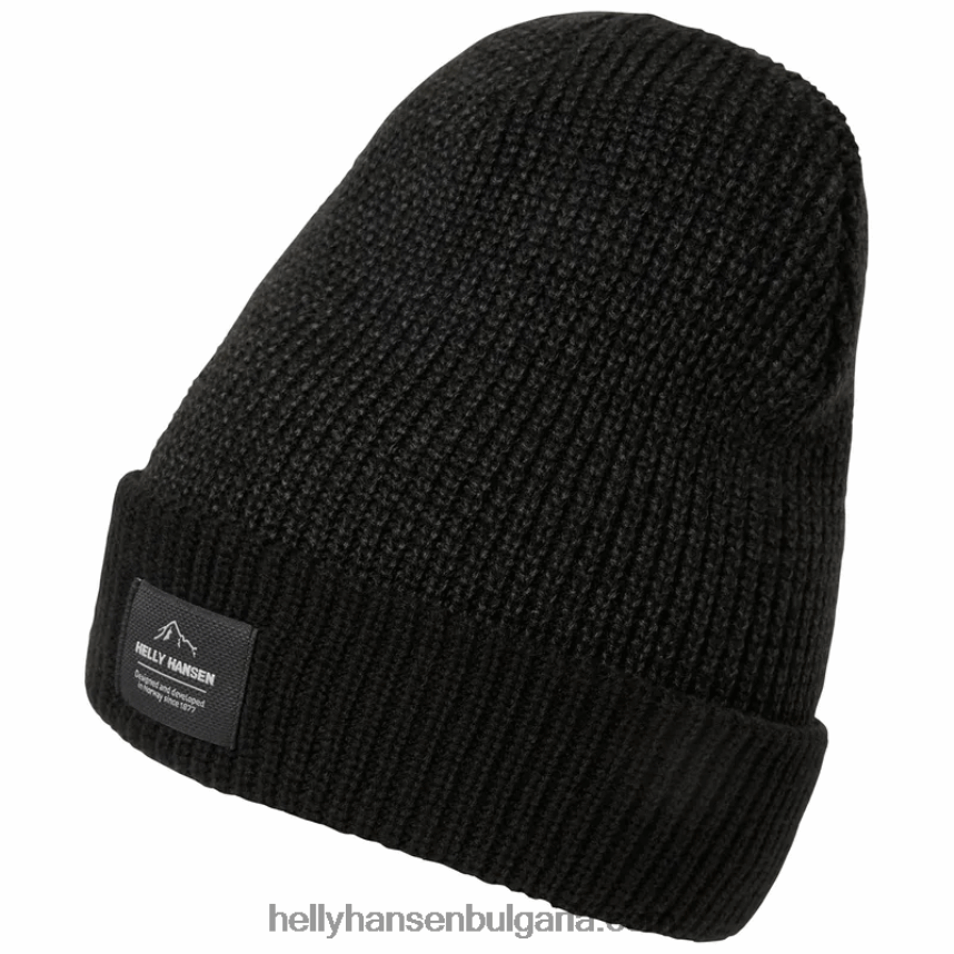 мъже шапка с маншет с лого hh 80V22D1269 мръснобял Helly-Hansen ...