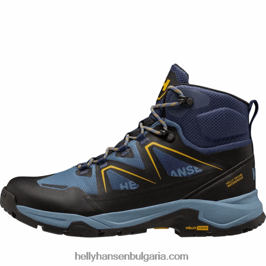 мъже мъжки средно високи туристически обувки cascade 80V22D1127 вечерно блу Helly-Hansen