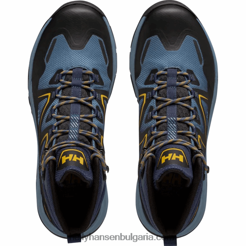 мъже мъжки средно високи туристически обувки cascade 80V22D1127 вечерно блу Helly-Hansen