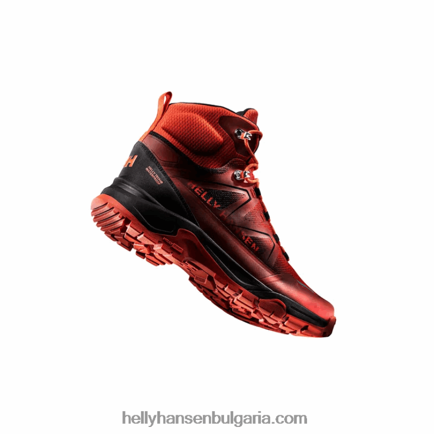 мъже мъжки средно високи туристически обувки cascade 80V22D1128 синя мъгла Helly-Hansen