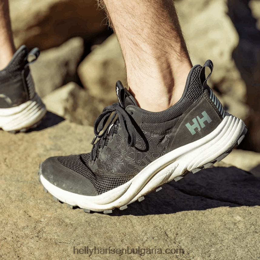 мъже мъжки обувки за бягане featherswift 80V22D1139 черно/изкл Helly-Hansen