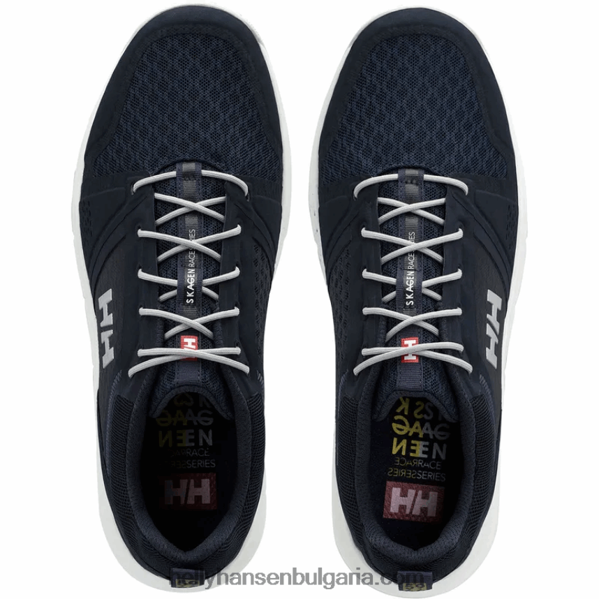 мъже мъжки обувки за офшорно ветроходство skagen f-1 80V22D1096 състезателно синьо Helly-Hansen
