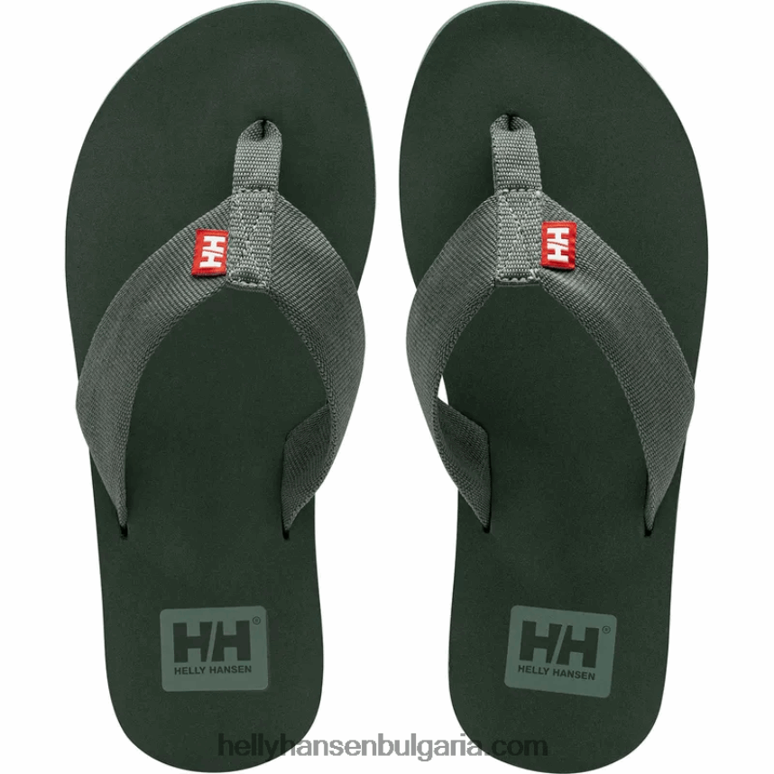мъже мъжки сандали с лого 2 80V22D1215 черно/ebo Helly-Hansen