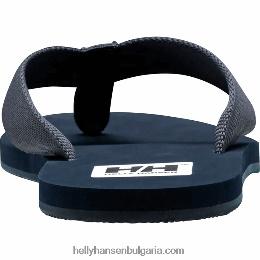 мъже мъжки сандали с лого 2 80V22D1217 черно/ebo Helly-Hansen