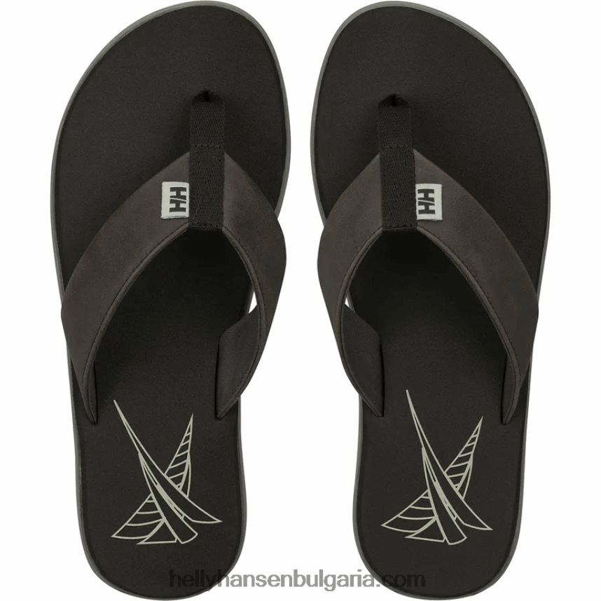 мъже мъжки морски и кожени сандали 80V22D1115 сурово синьо Helly-Hansen