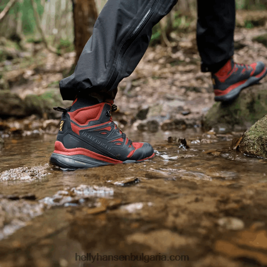 мъже мъжки туристически обувки траверс 80V22D1122 тиха сянка Helly-Hansen