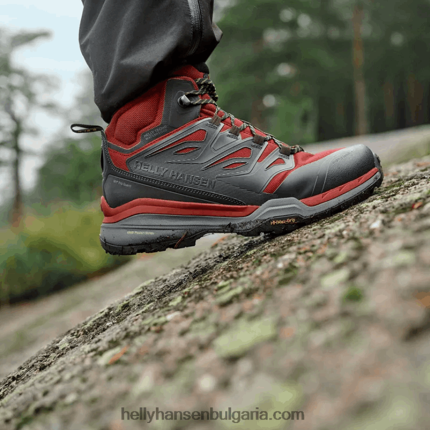 мъже мъжки туристически обувки траверс 80V22D1122 тиха сянка Helly-Hansen