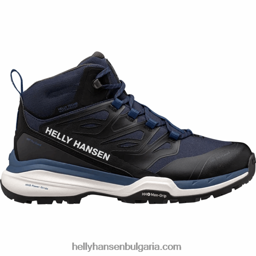 мъже мъжки туристически обувки траверс 80V22D1126 черно/червено Helly-Hansen