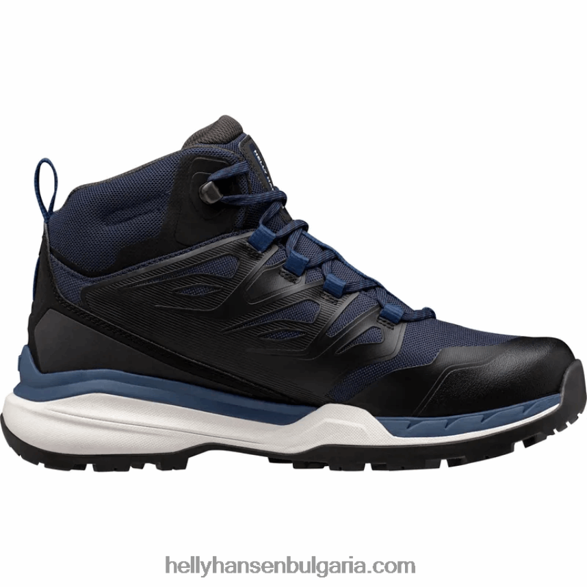 мъже мъжки туристически обувки траверс 80V22D1126 черно/червено Helly-Hansen