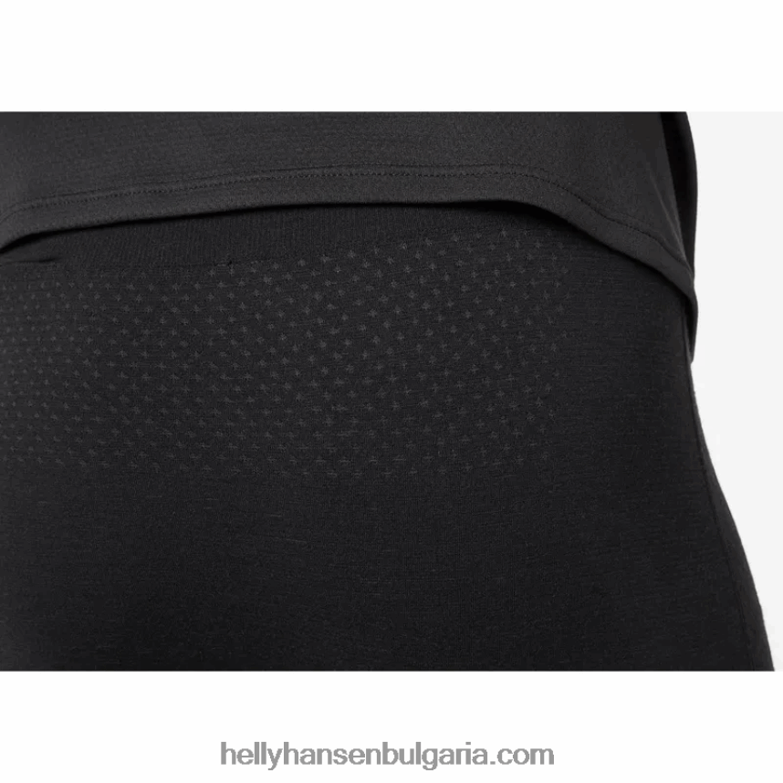 мъже мъжки h1 pro lifa безшевни панталони с основен слой 80V22D1053 черен Helly-Hansen