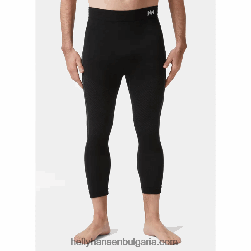 мъже унисекс h1 pro lifa безшевни мериносови ски панталони 80V22D1062 черен Helly-Hansen
