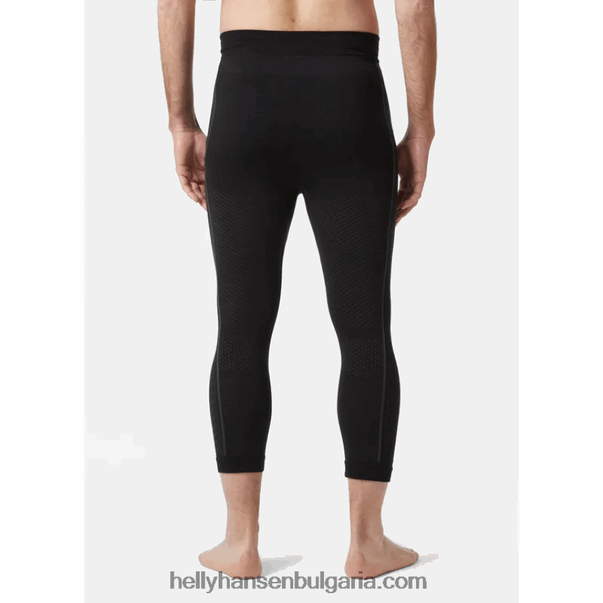 мъже унисекс h1 pro lifa безшевни мериносови ски панталони 80V22D1062 черен Helly-Hansen